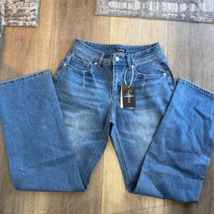 NEW Flamingals Denim Jeans Women XS (Runs Big)
